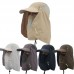Boonie Snap Hat Brim Ear Neck Cover Sun Hat Flap Cap Fishing Hiking Bucket Hat  eb-79452943